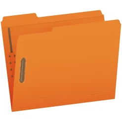 Pendaflex Heavy Duty File Folder, 1-Tab, Letter Size, Orange, 50/Box (1007029) Sale