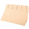 Outlet Index Card Dividers for 4" x 6" Cards, Manila, 25/Set (B6425) Index Cards