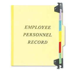 Pendaflex Moisture Resistant Hanging File Folder, 2" Expansion, 5-Tab Tab, Letter Size, Yellow (PFX SER-2-YEL) Clearance