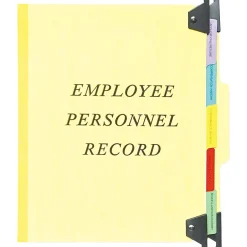 Pendaflex Moisture Resistant Hanging File Folder, 2" Expansion, 5-Tab Tab, Letter Size, Yellow (PFX SER-2-YEL) Clearance