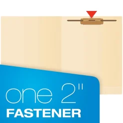 Pendaflex Recycled End Tab File Folder, Straight Cut, Letter Size, Manila, 50/Box (H10U1) Sale