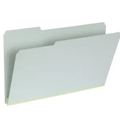 Pendaflex Recycled File Folder, 1-Tab, Legal Size, Light Green, 25/Box (1006934) Discount