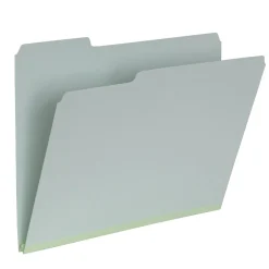 Pendaflex Recycled File Folder, 1/3 Tab, Letter Size, Light Green, 25/Box (17167) Outlet