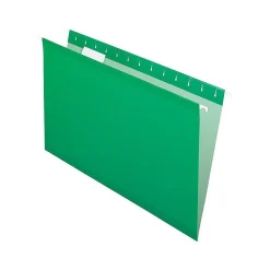 Pendaflex Recycled Hanging File Folders, Legal Size, Bright , 25/Box (PFX 4153 1/5 BGR) Green Discount