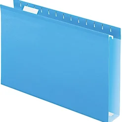 Pendaflex Reinforced 2" Extra Capacity Hanging Folders, Legal, , 25/Box Blue Discount