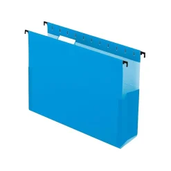 Pendaflex SureHook Hanging File Folders, 3" Expansion, Letter Size, Blue, 25/Box (PFX 59203) Discount