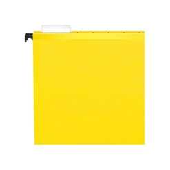 Pendaflex SureHook Reinforced Hanging File Folders, 5-Tab, Letter Size, , 20/Box (PFX 6152 1/5 YEL) Yellow Discount