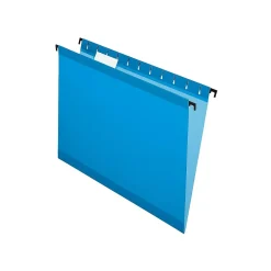 Pendaflex SureHook Reinforced Hanging File Folders, 5-Tab, Letter Size, , 20/Box (PFX 6152 1/5 BLU) Blue Discount