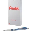 Pentel EnerGel Retractable Gel Pen, Medium Point, Blue Ink, Dozen (BLN77PW-C) Sale