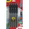 Pentel EnerGel-X RollerGel Retractable Gel Pens, Medium Point, 0.7mm, Black Ink, 5/Pack (BL107BPS5A)