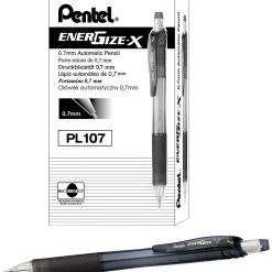 Pentel EnerGize-X Mechanical Pencil, 0.7mm, #2 Medium Lead, Dozen (PL107A) Discount