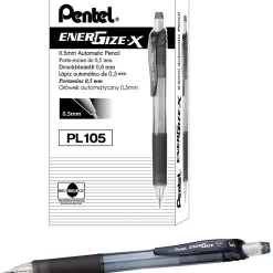 Pentel EnerGize-X Mechanical Pencil, 0.5mm, #2 Medium Lead, Dozen (PL105A) Discount