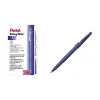Pentel Rolling Writer Rollerball Pens, Medium Point, Blue Ink, Dozen (R100-C)
