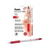 Pentel R.S.V.P. RT Retractable Ballpoint Pens, Medium Point, Red Ink, Dozen (BK93B) Discount