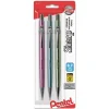 Pentel Sharp Mechanical Pencil, 0.7mm, #2 Medium Lead, 3/Pack (P207MBP3M1) Clearance