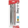 Pentel Sharp Mechanical Pencil, 0.7mm, #2 Medium Lead, 3/Pack (P207MBP3M) Clearance