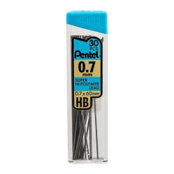 Pentel Super Hi-Polymer Lead Refill, 0.7mm, 30/Leads, 3/Pack (C27HBBP3) Sale