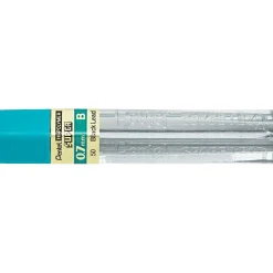 Pentel Super Hi-Polymer Lead Refill, 0.7mm, 12/Leads (50-B) New