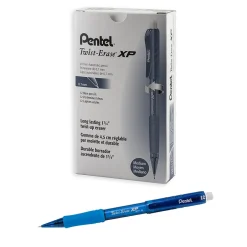 Pentel Twist-Erase EXPRESS Mechanical Pencil, 0.7mm, #2 Medium Lead, Dozen (PENQE417A) Hot