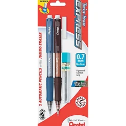 Pentel Twist-Erase EXPRESS Mechanical Pencil, 0.7mm, #2 Medium Lead, 2/Pack (QE417LEBP2) Online