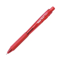 Pentel WOW! Retractable Ballpoint Pens, Medium Point, Red Ink, Dozen (BK440-B) Discount