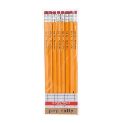 Pep Rally Wooden Pencil, 2.1mm, #2 Medium Lead, 8/Pack (59803-US) Discount