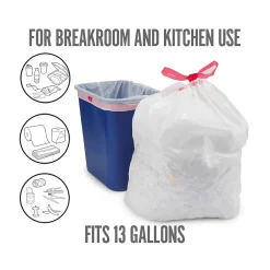 Perk ™ 13 Gallon Kitchen Trash Bag, 28