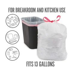 Perk ™ 13 Gallon Kitchen Trash Bag, 28