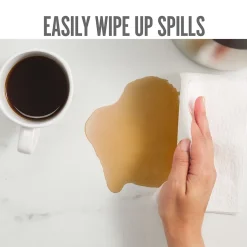 Napkins<Perk ™ Luncheon Lunch Napkin, 1-ply, White, 400 Napkins/Pack (PK28584)