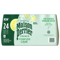 Bottled Water<Perrier Lime Flavored Sparking Mineral Water, 16.9 Fl oz., 24/Carton (12283034)