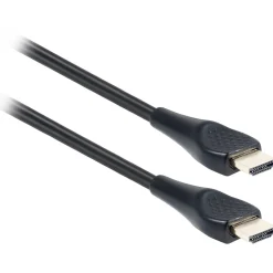 Ethernet Cables<Philips 6' HDMI to HDMI Cable with Ethernet, Male to Male, Black (SWV3220B/27)