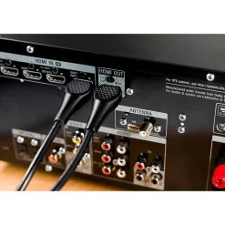 Ethernet Cables<Philips 6' HDMI to HDMI Cable with Ethernet, Male to Male, Black (SWV3220B/27)