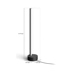 Smart Bulbs<Philips Gradient Signe LED Table Lamp, Matte Black (569095)
