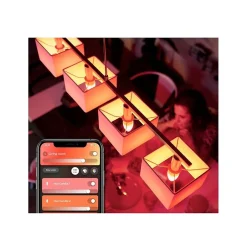 Smart Bulbs<Philips Hue E12 Bluetooth Smart LED Bulb White and Color Ambiance (556968)