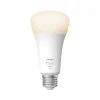 Smart Bulbs<Philips Hue 100W Equivalent A21 LED Smart Bulb, Soft Warm White (580845)