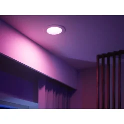 Smart Bulbs<Philips Hue 85W Equivalent E26 LED Smart Bulb, White And Color Ambiance, 2/Pack (578096)