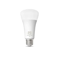 Smart Bulbs<Philips Hue White Light Bulb, A21 16 Million Colors 16W E26 (562982)