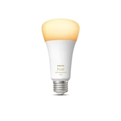 Smart Bulbs<Philips Hue White Light Bulb, A21 2200K-6500K 16W E26 (562990)