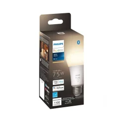 Smart Bulbs<Philips Hue White Light Bulb, A19 2700K 10.5W E26 (563007)