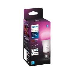 Smart Bulbs<Philips Hue White Light Bulb, A21 16 Million Colors 10.5W E26 (563254)