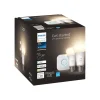 Smart Bulbs<Philips Hue White Starter Kit, A19 2700K 10.5W E26 (563080)