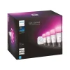 Smart Bulbs<Philips Hue White Starter Kit, A19 16 Million Colors 10.5W E26 (563296)
