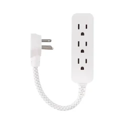 Surge Protectors & Power Strips<Philips 3-Outlet Surge Protector, White (SPP8272WC/37)