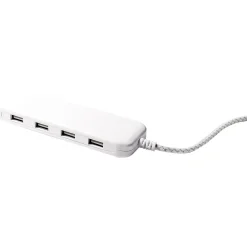 Surge Protectors & Power Strips<Philips 4-Port USB Power Strip, White (DLK2506/27)