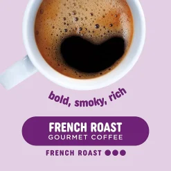 Coffee<Pick Me Up Provisions™ French Roast Coffee Keurig® K-Cup® Pods, Dark Roast, 96/Carton (52966CT)