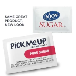 Sugar & Sweeteners<Pick Me Up Provisions™ Pure Sugar, Packets, 2000/Box (PM62431/72101)
