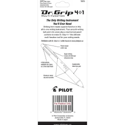 Pilot Dr. Grip 4 + 1 Multi-Function Pen + Pencil, Fine Point, 4 Assorted Inks (36220) Best