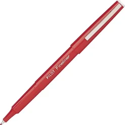 Pilot Fineliner Marker Pen, Fine Point, Red Ink (11015) Hot
