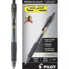 Pilot G2 Retractable Gel Pens, Bold Point, 1.0mm, Black Ink, Dozen (31256)