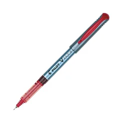 Pilot V Razor Point Liquid Ink Marker Pens, Extra Fine Point, Red Ink, Dozen (11022) Discount